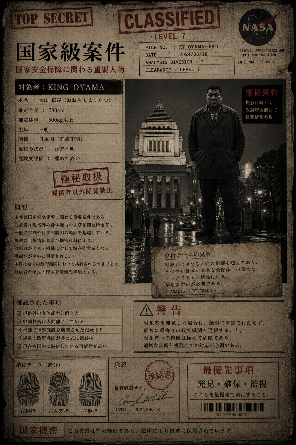 - 例の件について